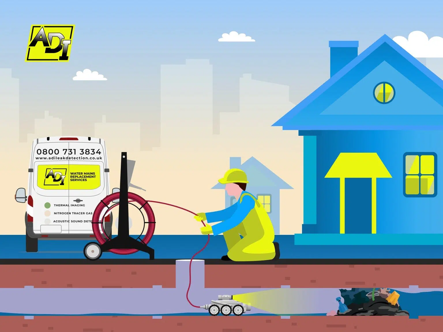 Drainage CCTV Surveys & Investigations Ipswich